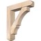 Ekena Millwork Balboa Craftsman Smooth Bracket w/ Offset Brace, Douglas Fir, 7 1/2"W x 34"D x 38"H BKT0806X34X38BOA04SDF - alternate 1